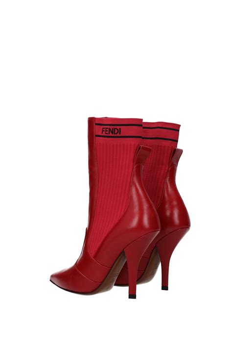 fendi stiefel rot|fendi boots for women.